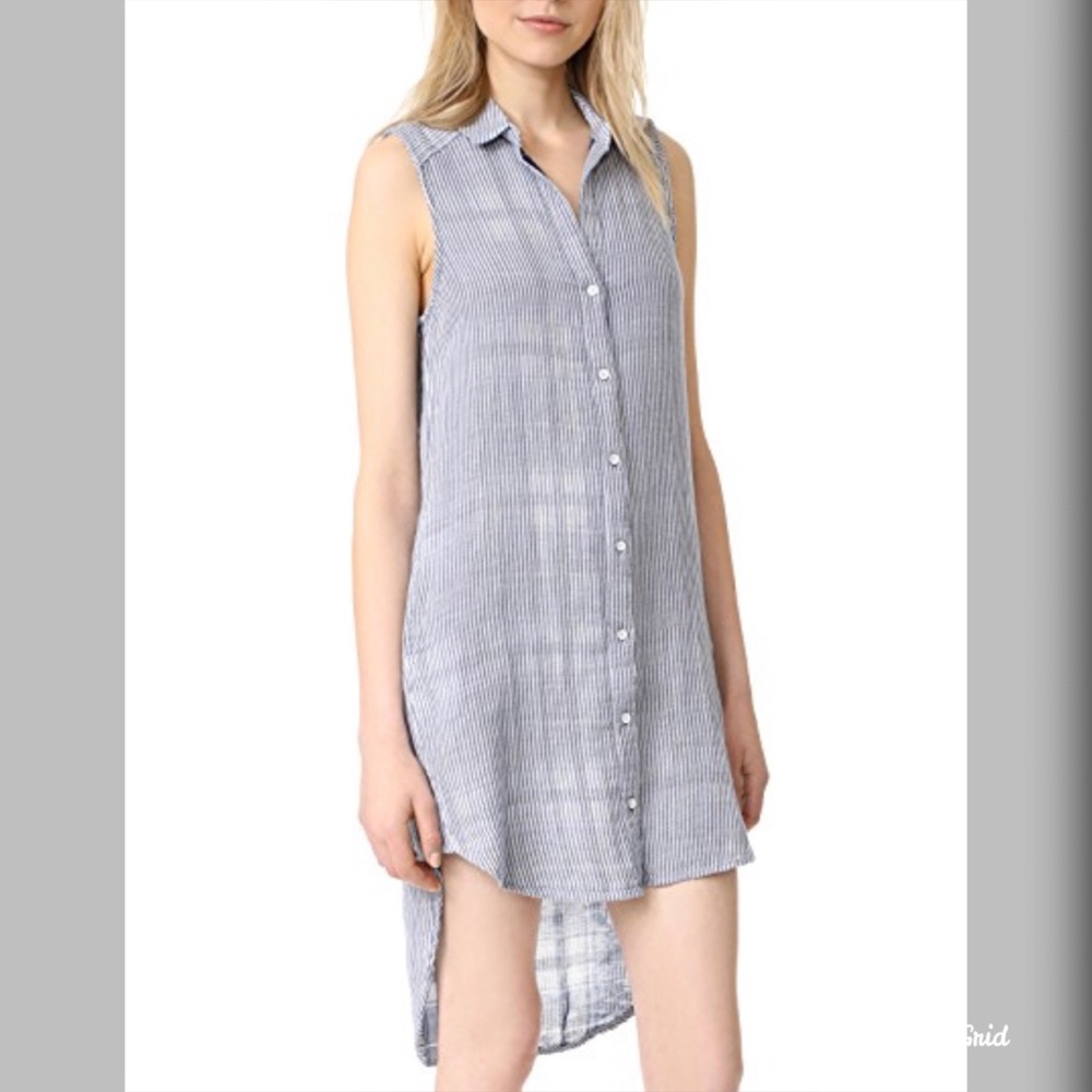 NWT Bella Dahl Crossed Yolk Tunic Dress